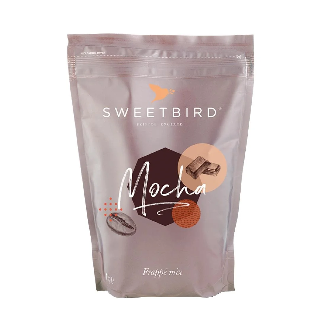 Sweetbird Mocha Frappé Pouch 1kg - Image 1