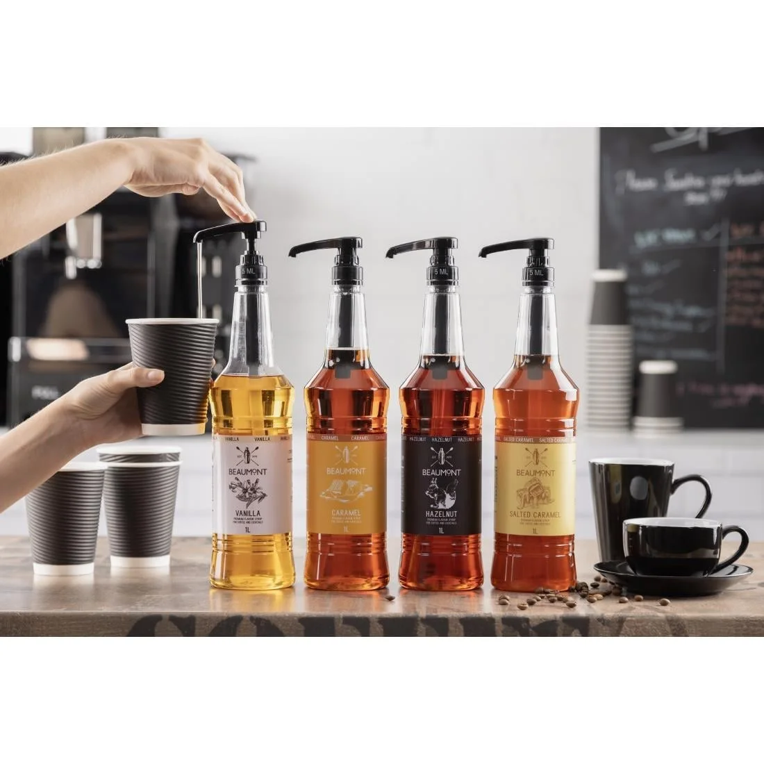Beaumont Salted Caramel Syrup 1Ltr - Image 3