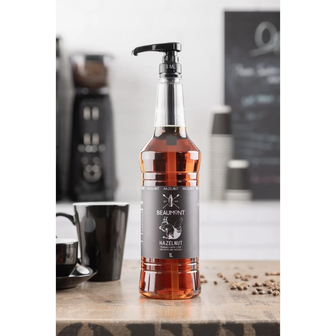 Beaumont Hazelnut Syrup 1Ltr - Image 5