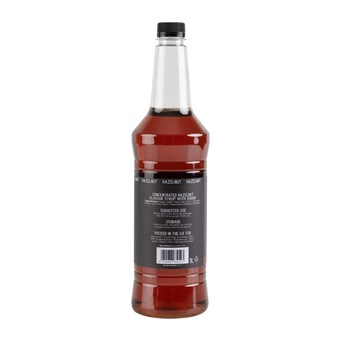 Beaumont Hazelnut Syrup 1Ltr - Image 7