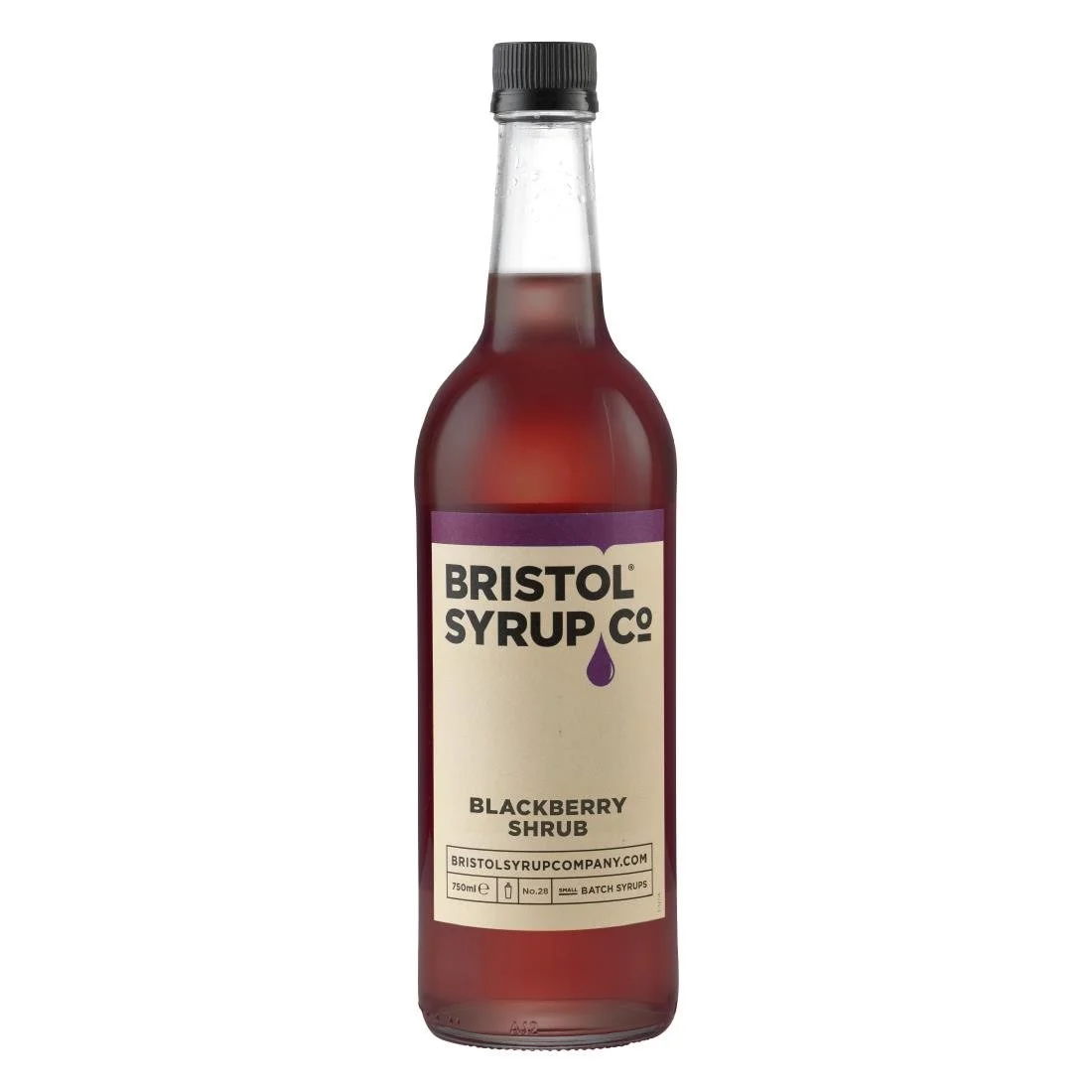 Bristol Syrup Company Blackberry Shrub Syrup - 750ml - Image 1