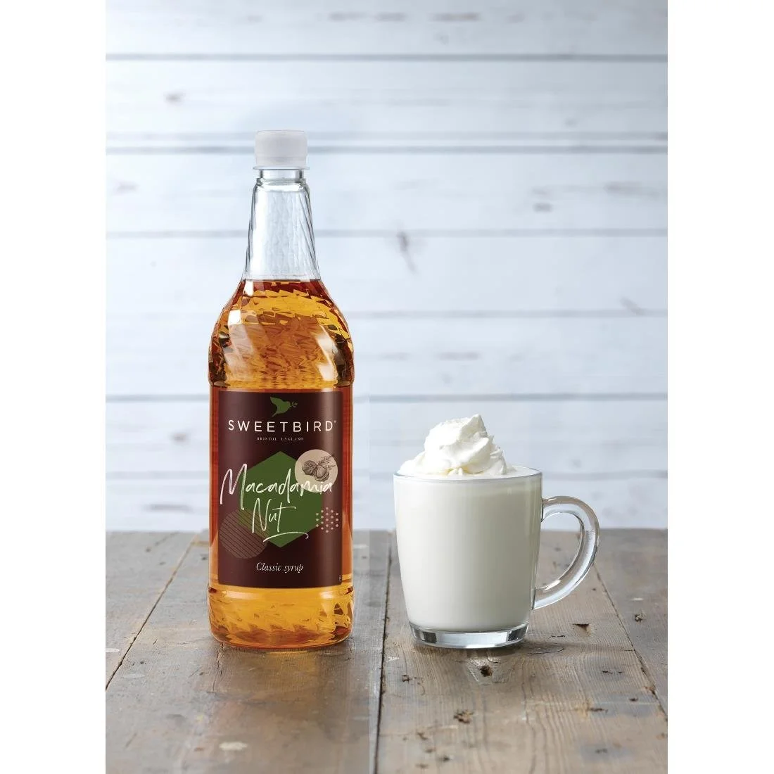 Sweetbird Macadamia Nut Syrup - 1ltr - Image 2
