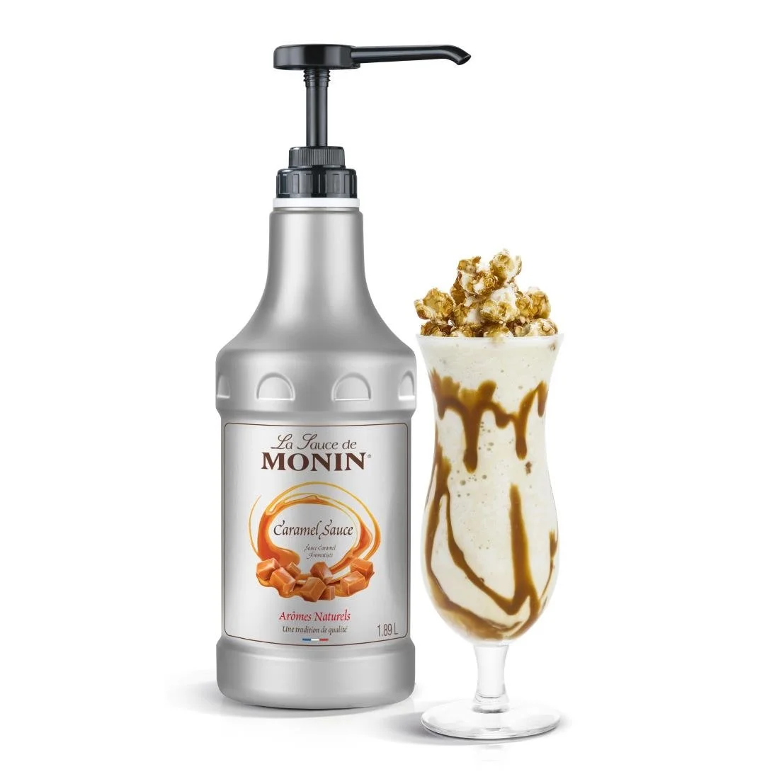 Monin Caramel Sauce - 1.89Ltr - Image 2