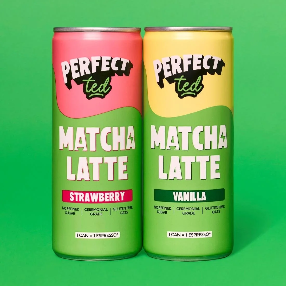 PerfectTed Matcha Latte Vanilla 250ml (12 Pack) - Image 2
