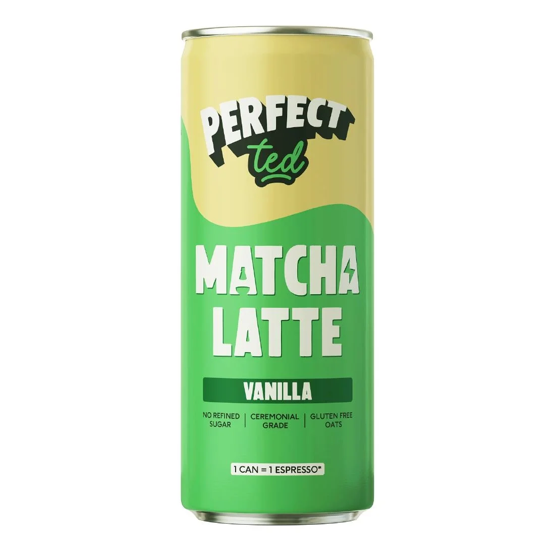 PerfectTed Matcha Latte Vanilla 250ml (12 Pack)