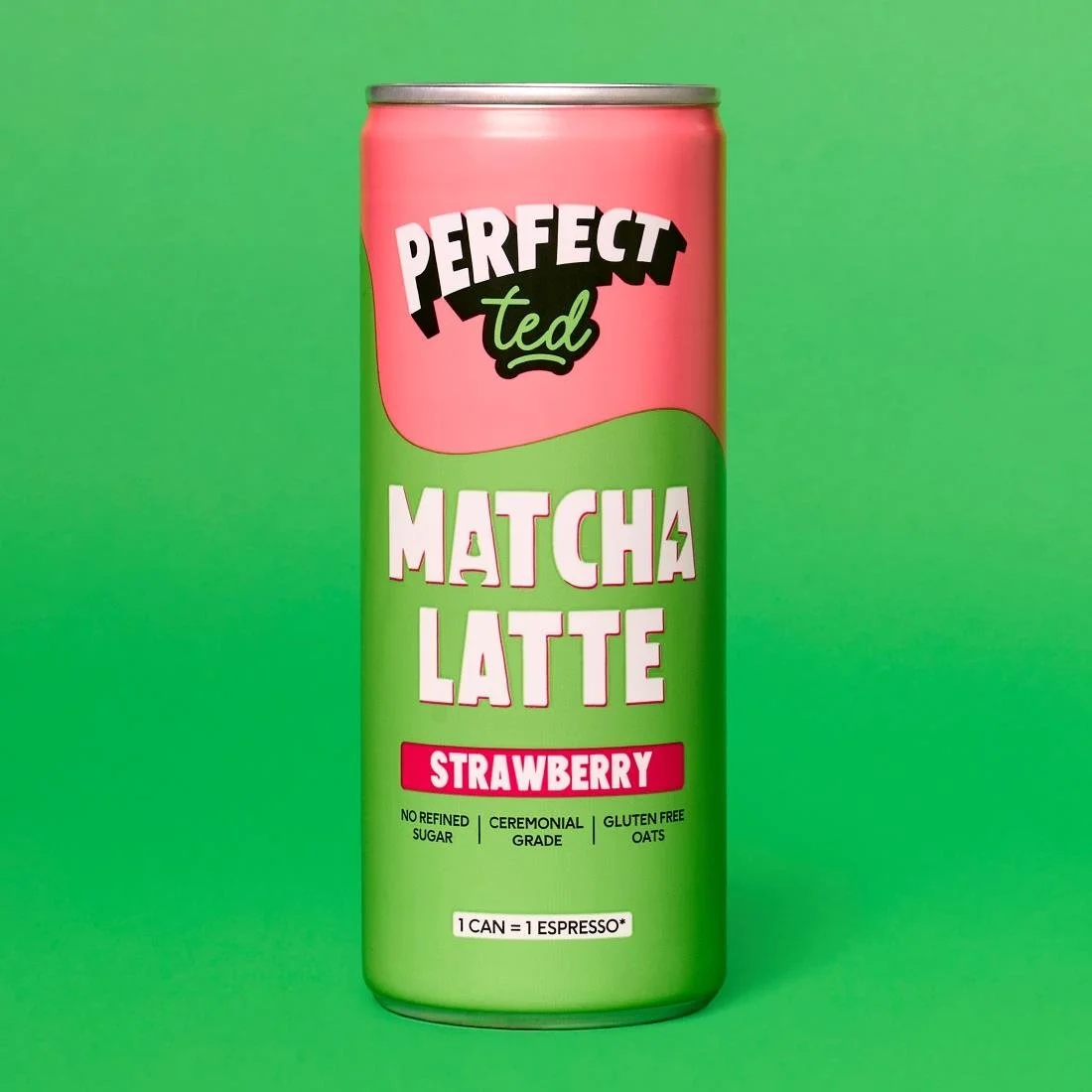 PerfectTed Matcha Latte Strawberry 250ml (12 Pack) - Image 3