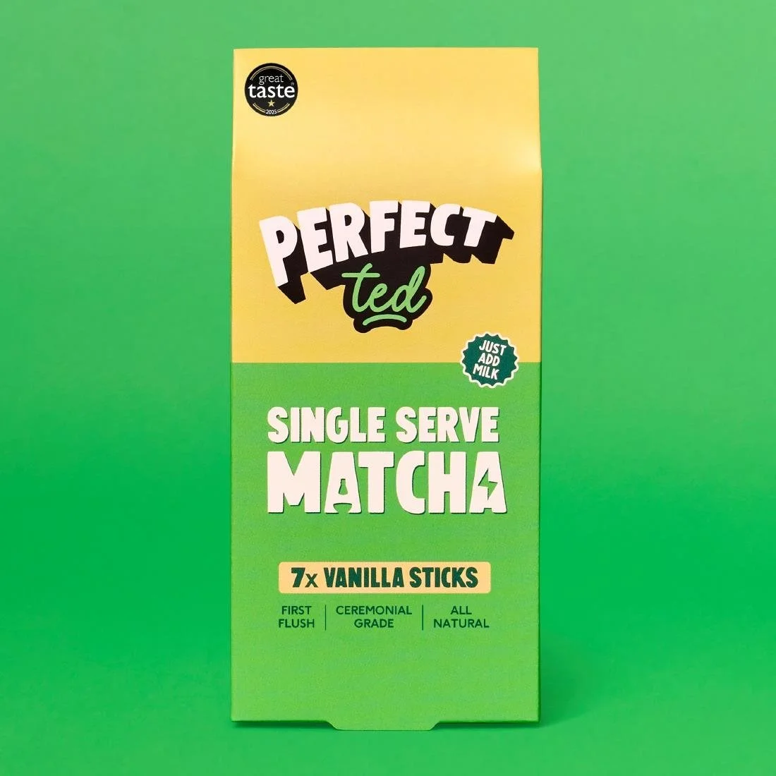 PerfectTed Matcha Sticks Vanilla 5g (84 Pack) - Image 2
