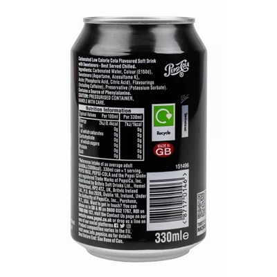 Pepsi Max Cans 330ml (24 Pack) - Image 3
