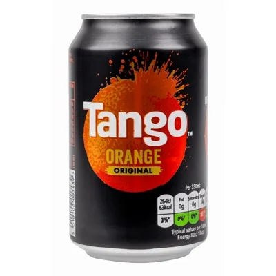 Tango Orange Cans 330ml (24 Pack) - Image 1