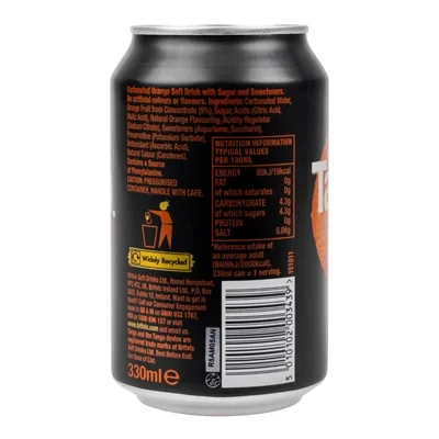 Tango Orange Cans 330ml (24 Pack) - Image 3