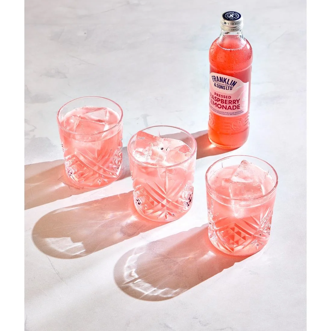 Franklin & Sons Pressed Raspberry Lemonade 275ml (12 Pack) - Image 4