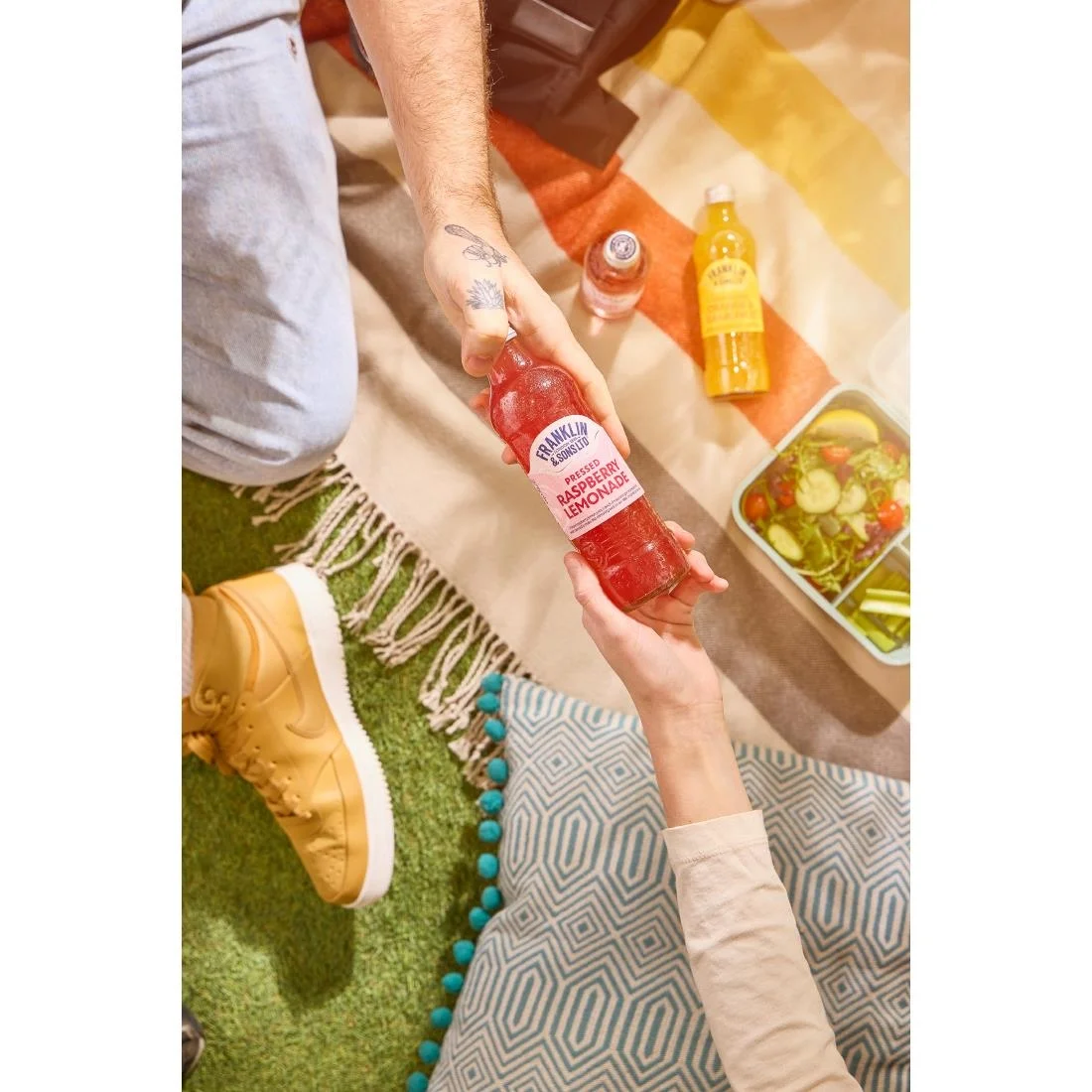 Franklin & Sons Pressed Raspberry Lemonade 275ml (12 Pack) - Image 2