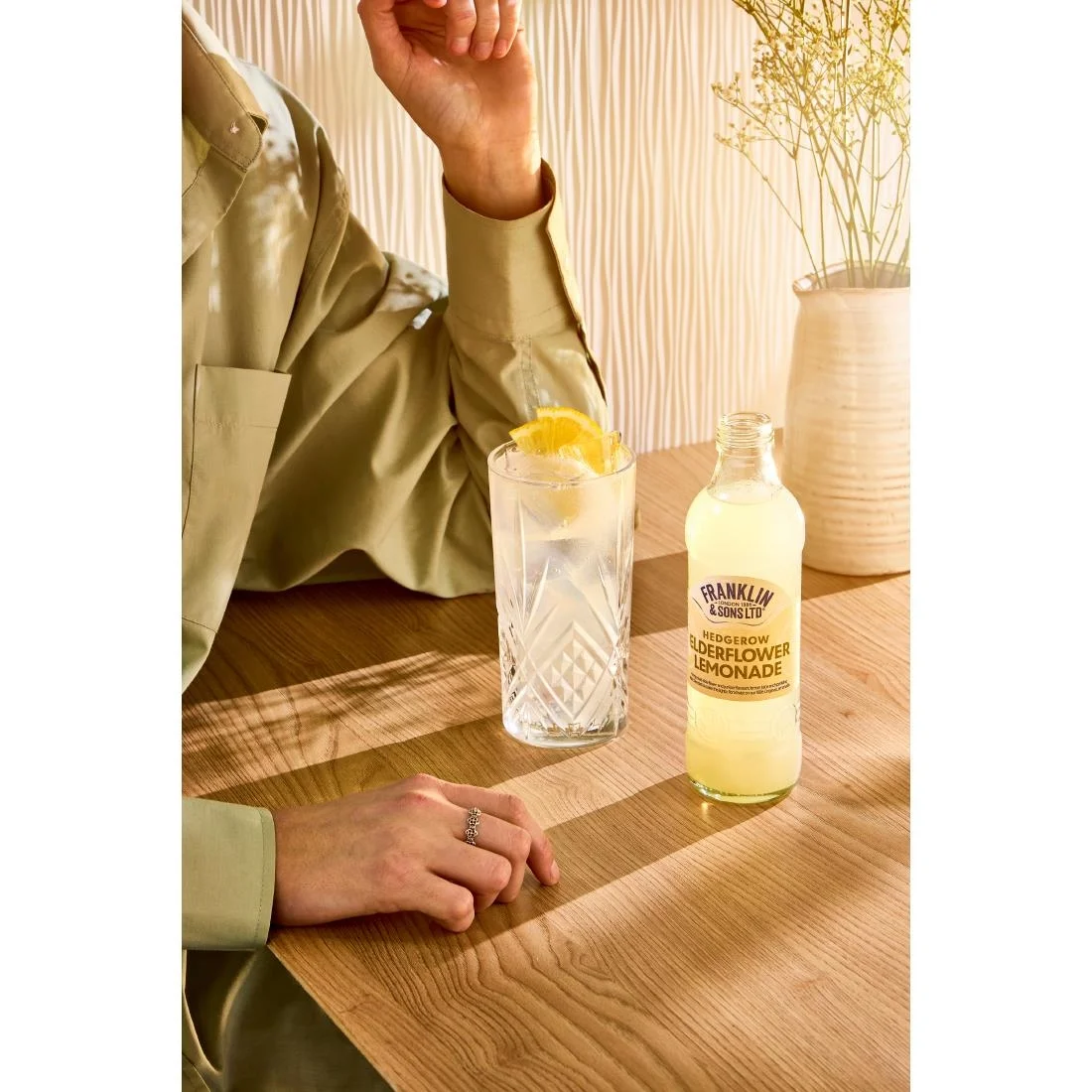Franklin & Sons Hedgerow Elderflower Lemonade 275ml (12 Pack) - Image 2