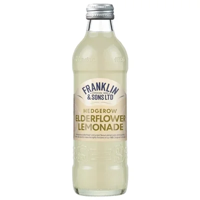 Franklin & Sons Hedgerow Elderflower Lemonade 275ml (12 Pack) - Image 3