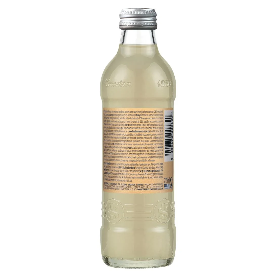 Franklin & Sons Brewed Ginger Beer 275ml (12 Pack) - Image 2