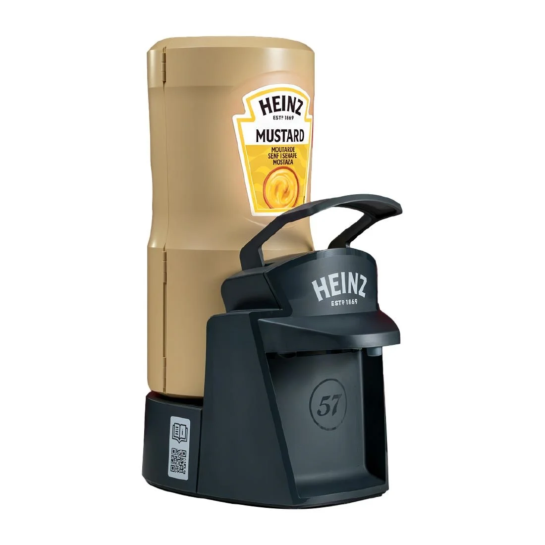 Heinz EazySauce Black Base & Neutral Cartridge for Mayo & Mustard - Image 4