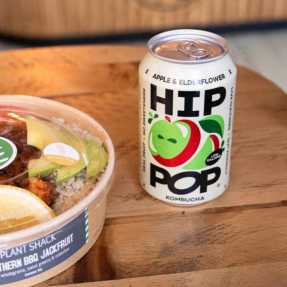 Hip Pop Kombucha Apple & Elderflower 330ml (12 Pack) - Image 3