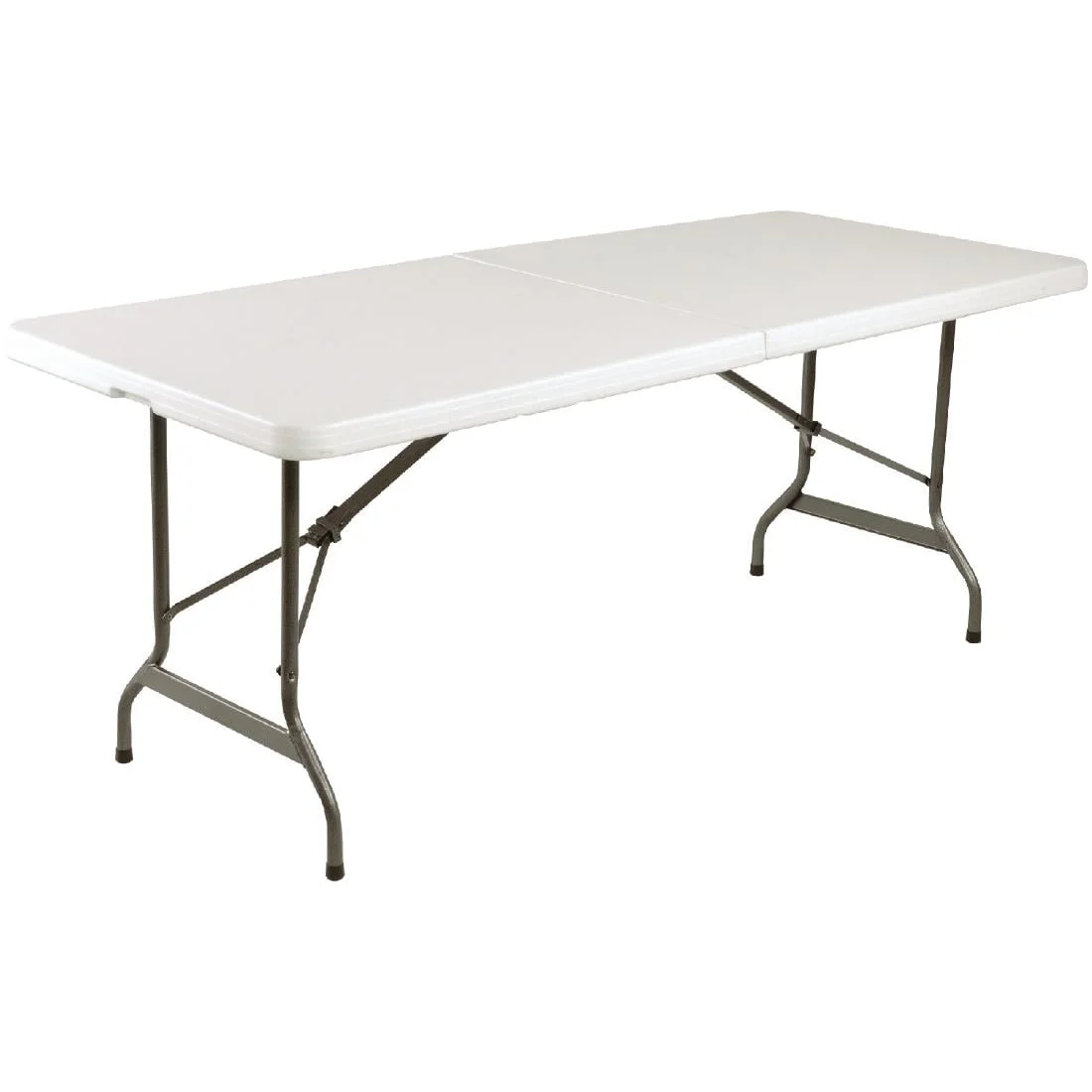 Special Offer Bolero 6ft Centre Folding Table with Six Folding Chairs - Image 3