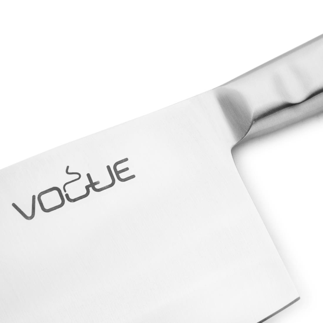 Vogue Stainless Steel Chinese Cleaver 20.5cm