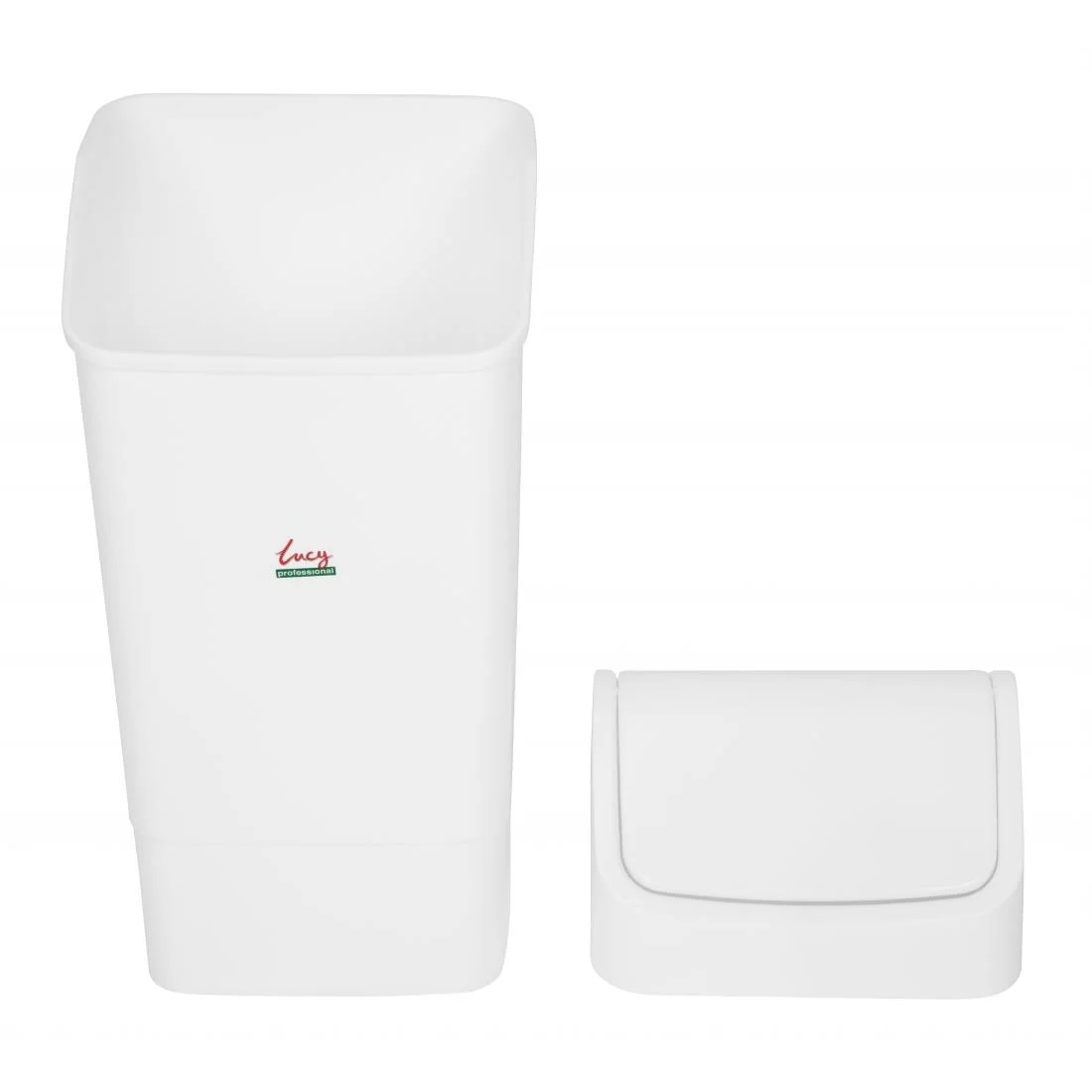 SYR Swing Lid Bin White - Image 5