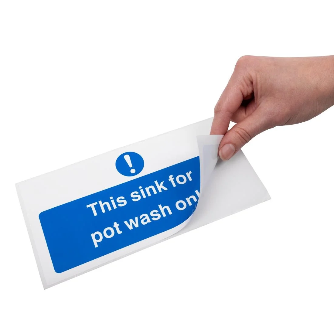 Vogue This Sink For Pot Wash Only Sign - Image 3