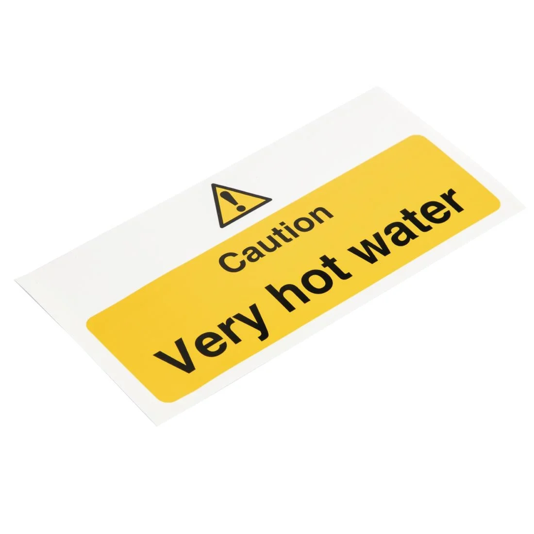 Vogue Caution Very Hot Water Sign - Image 2