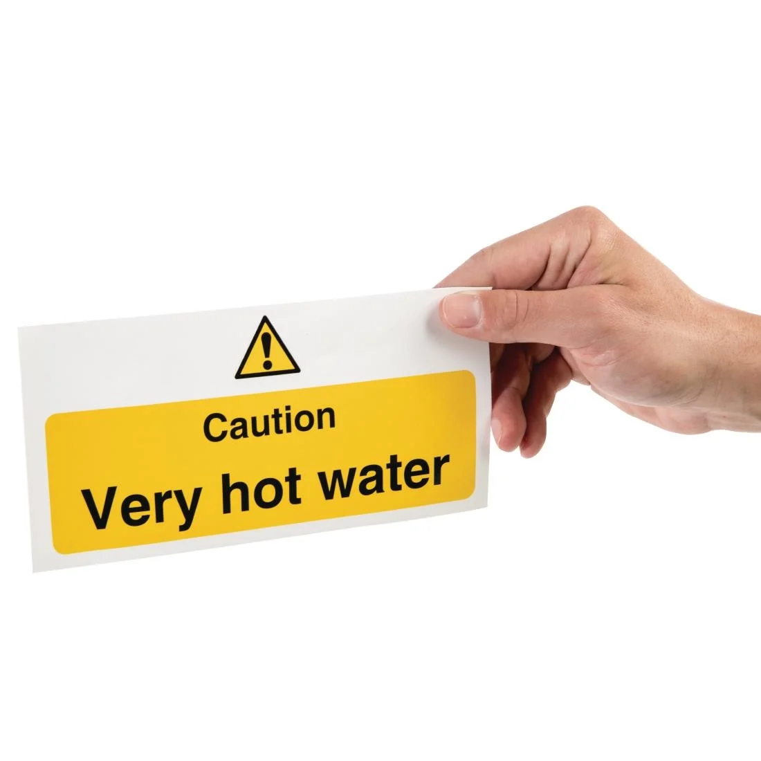 Vogue Caution Very Hot Water Sign - Image 3