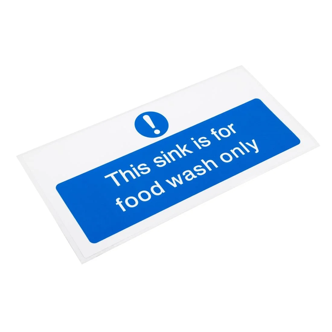 Vogue Food Wash Only Sign - Image 2