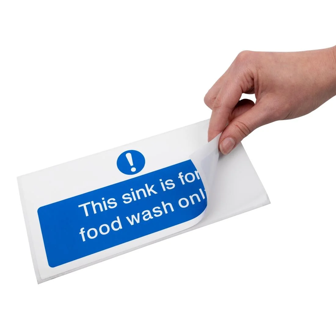 Vogue Food Wash Only Sign - Image 3