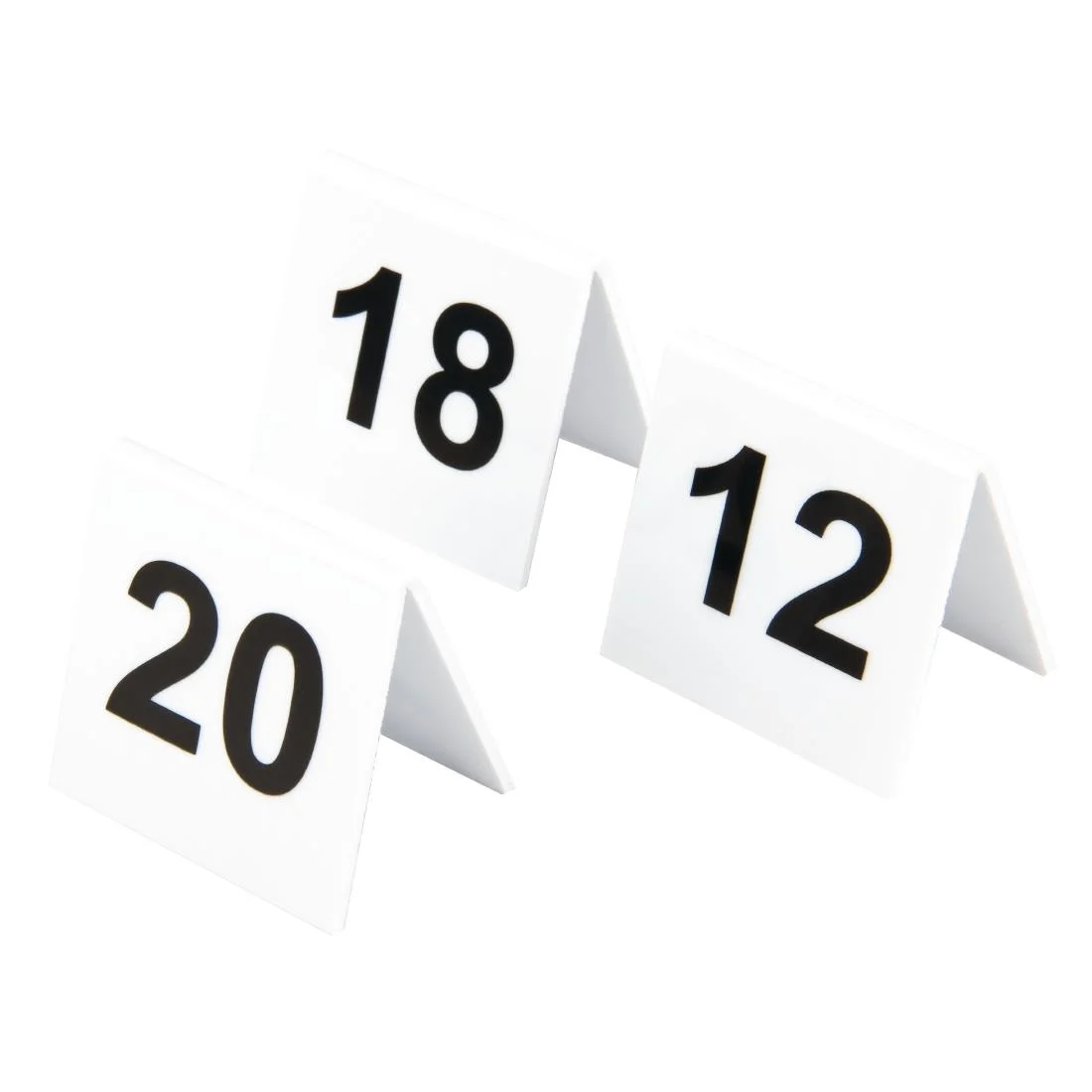 Beaumont Plastic Table Numbers 11-20 - Image 2