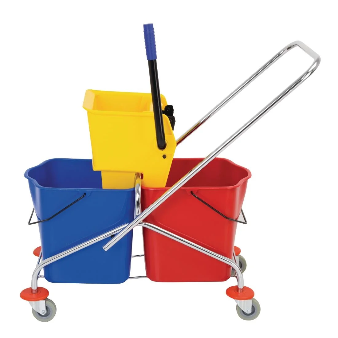 Jantex Dual Bucket Mop Wringer with Frame - Image 2
