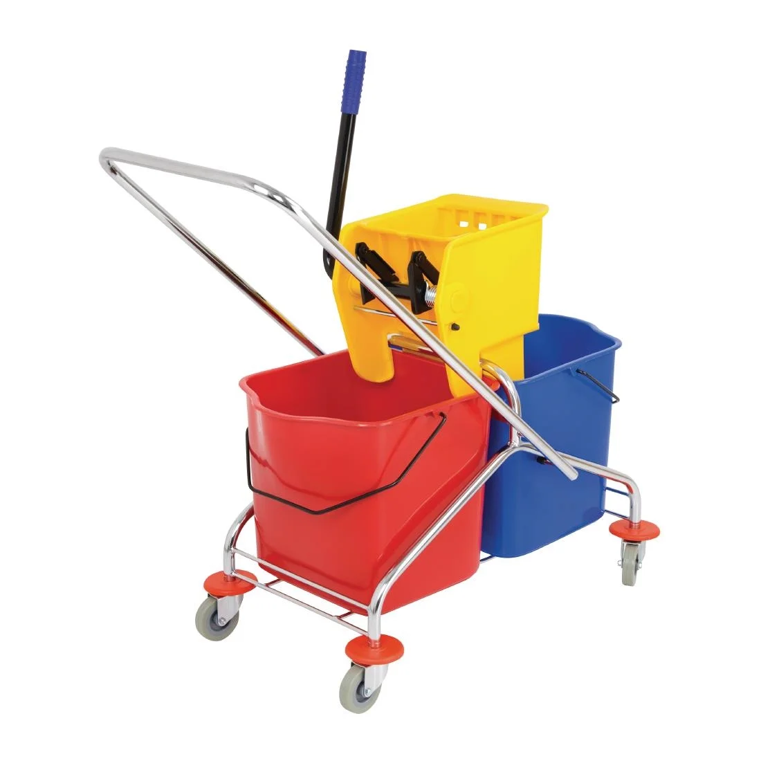 Jantex Dual Bucket Mop Wringer with Frame - Image 6