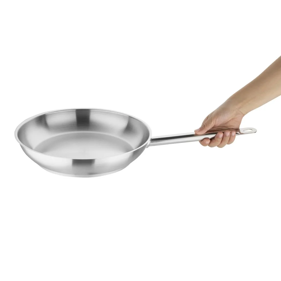Vogue Stainless Steel Induction Frying Pan 280mm - Image 3