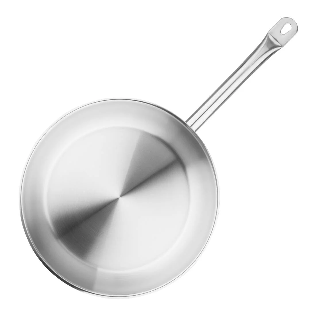Vogue Stainless Steel Induction Frying Pan 280mm - Image 4