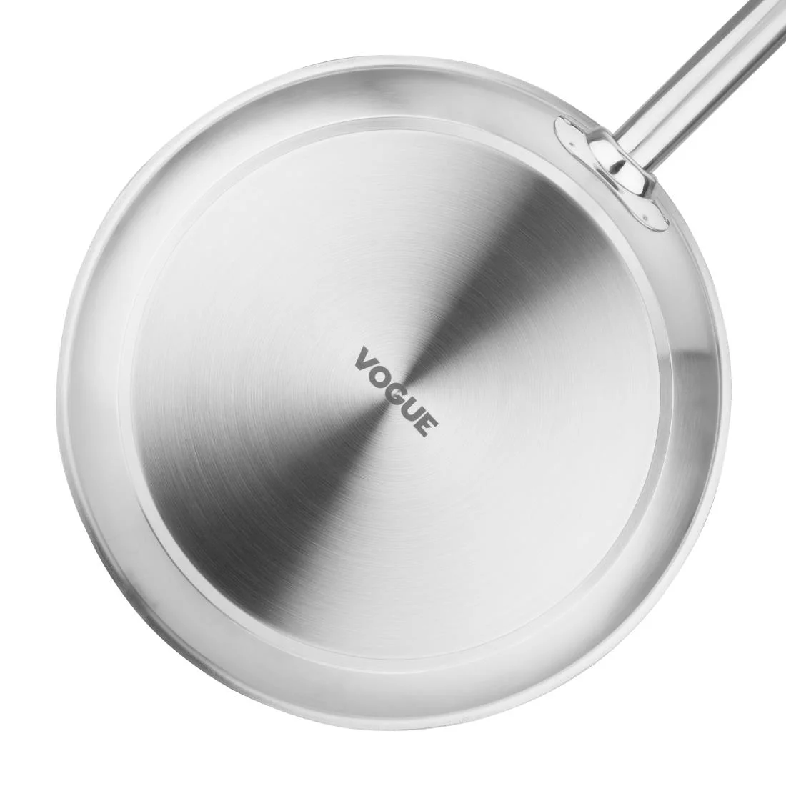 Vogue Stainless Steel Induction Frying Pan 280mm - Image 5