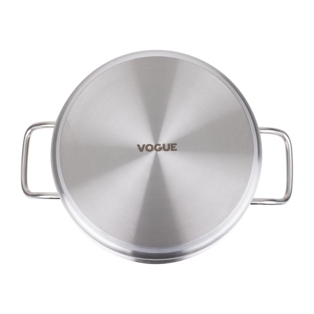 Vogue Stainless Steel Stew pan 7Ltr - Image 4