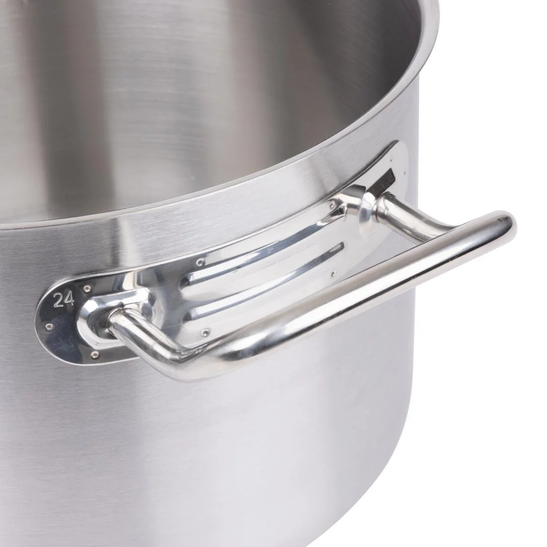 Vogue Stainless Steel Stew pan 7Ltr - Image 5
