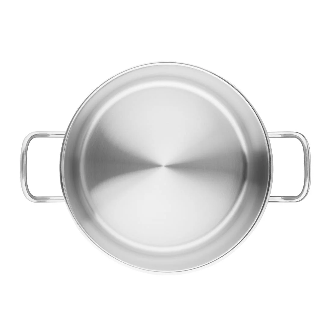 Vogue Stainless Steel Stew pan 9.5Ltr - Image 4