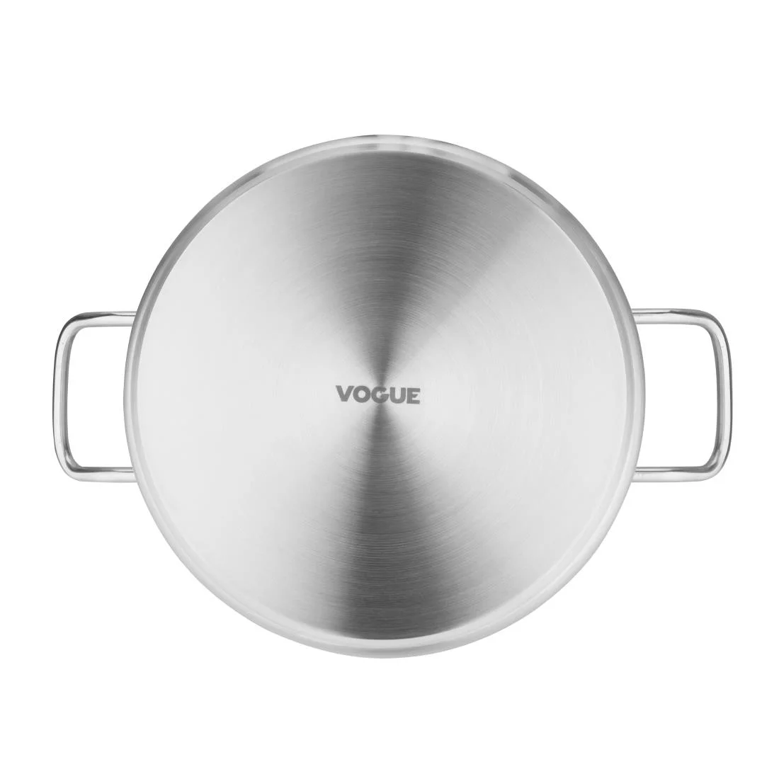 Vogue Stainless Steel Stew pan 9.5Ltr - Image 5