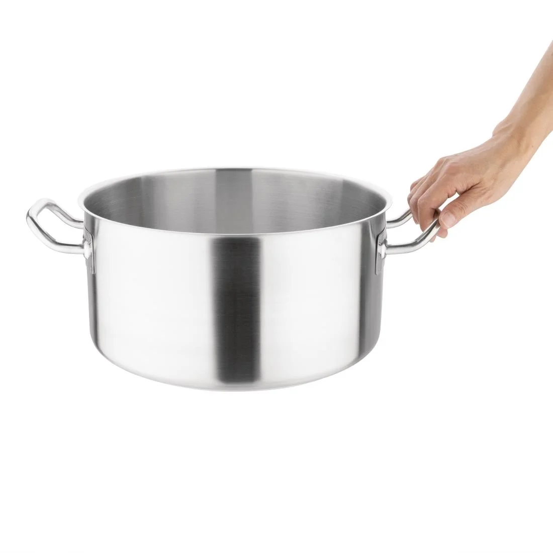 Vogue Stainless Steel Stew pan 12.5Ltr - Image 3