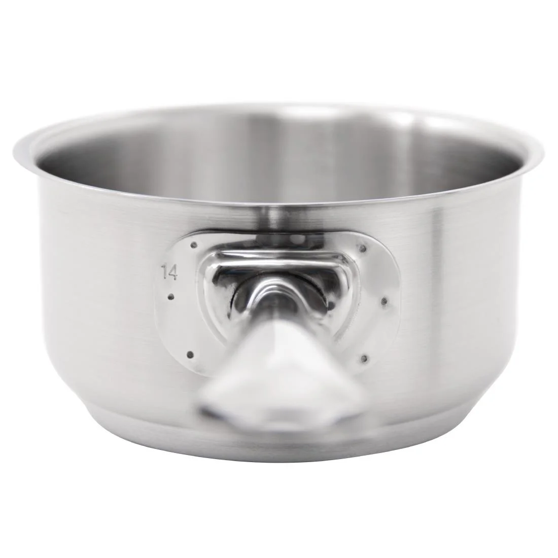 Vogue Stainless Steel Saucepan 8Ltr - Image 3
