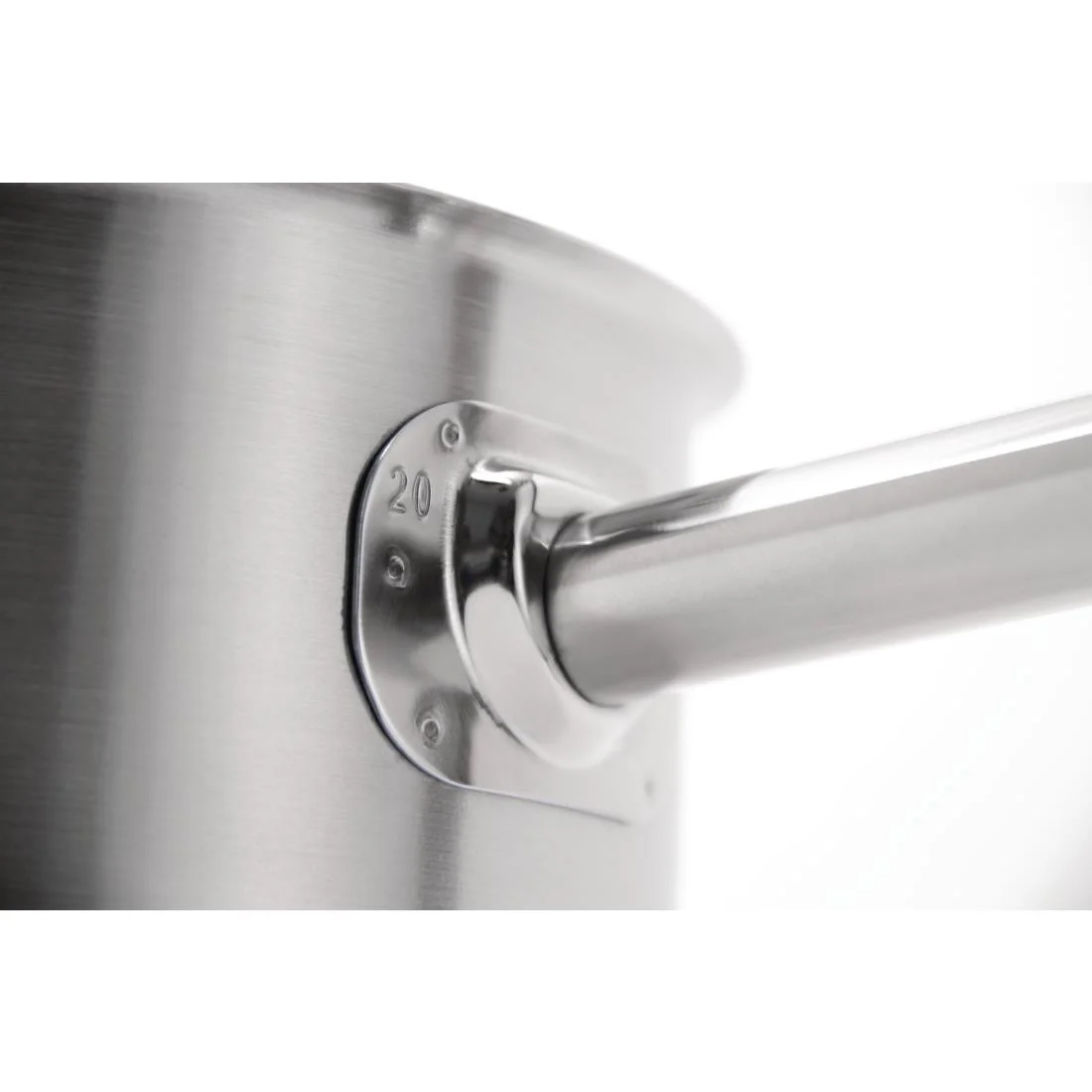 Vogue Stainless Steel Saucepan 8Ltr - Image 4