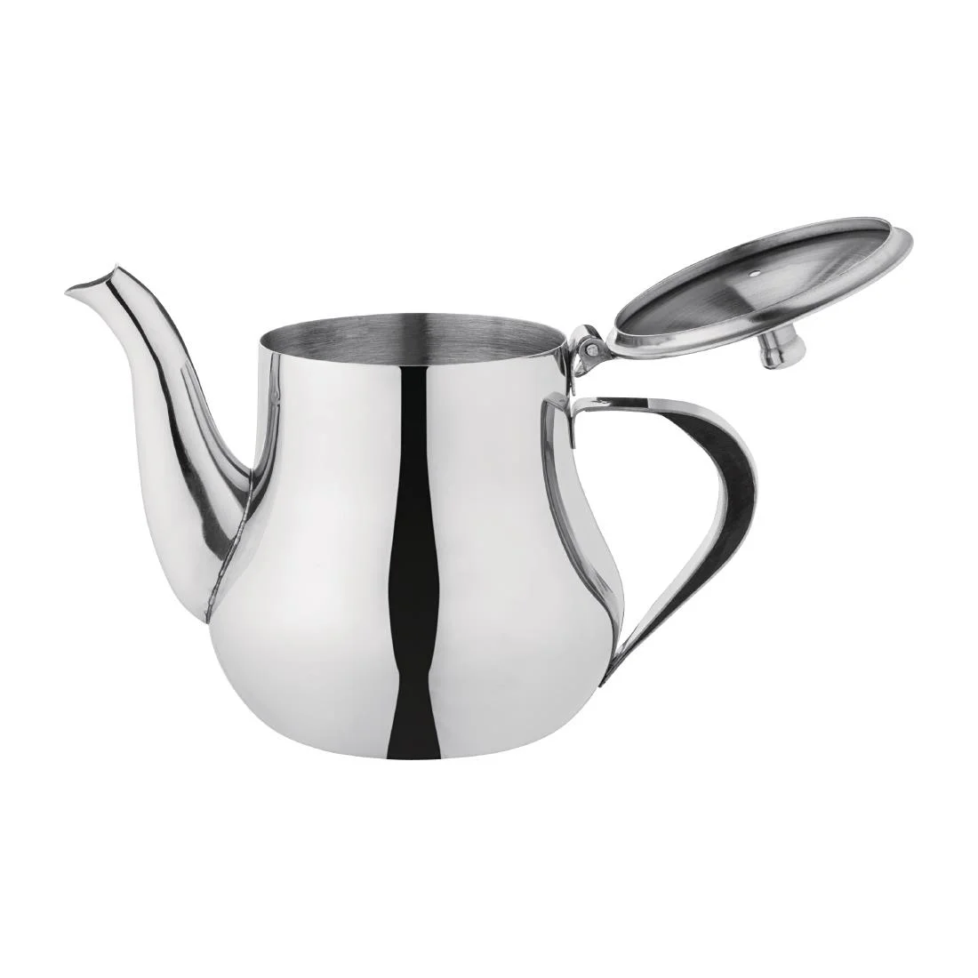 Olympia Arabian Teapot Stainless Steel 24oz - Image 3