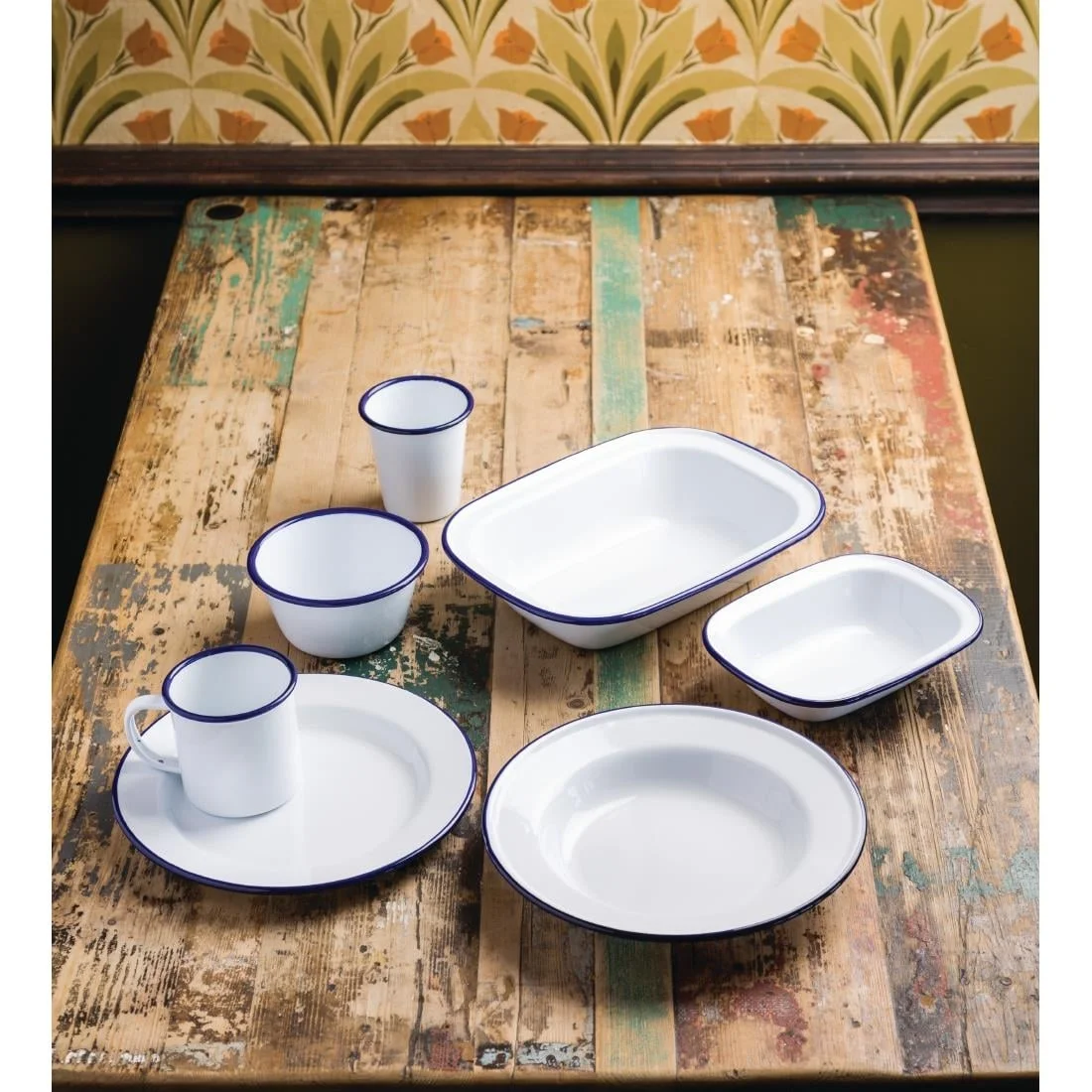 Olympia Enamel Bowls 155mm - Image 6