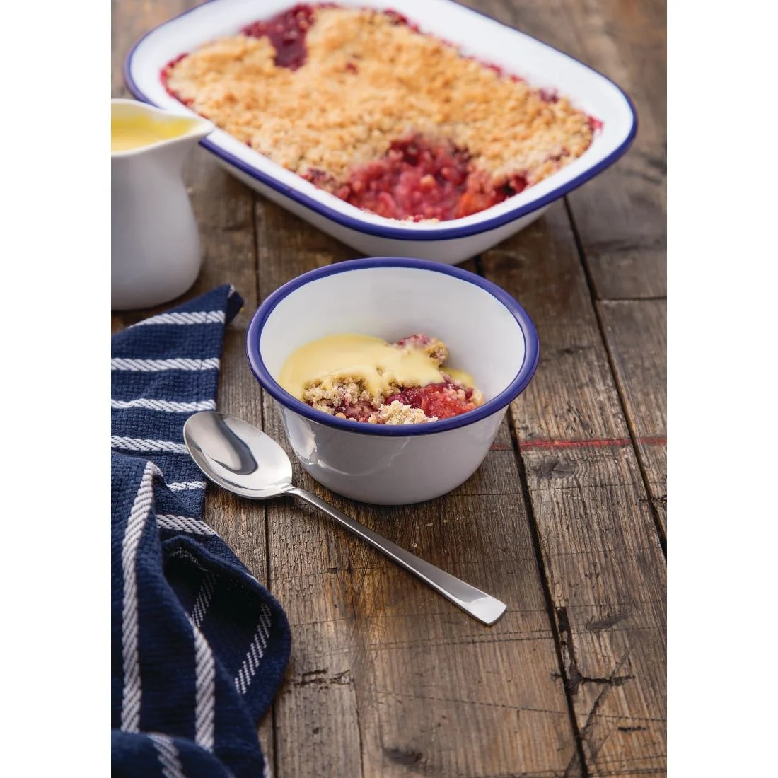 Olympia Enamel Bowls 155mm