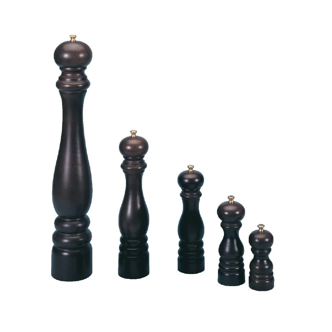 Peugeot Dark Wood Pepper Mill 9in - Image 2