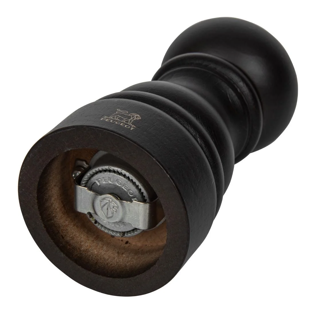 Peugeot Dark Wood Pepper Mill 5in - Image 4