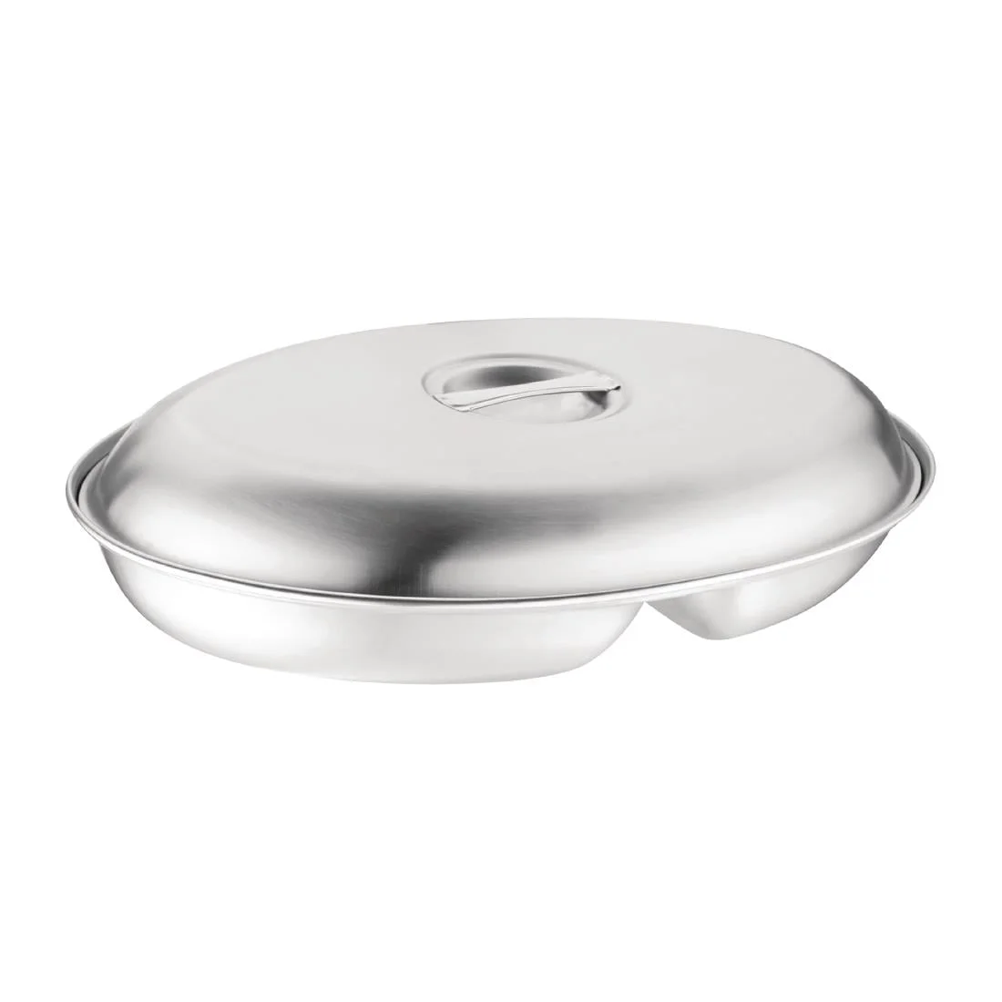 "Olympia Oval Vegetable Dish Two Compartments 300mm" - Image 2