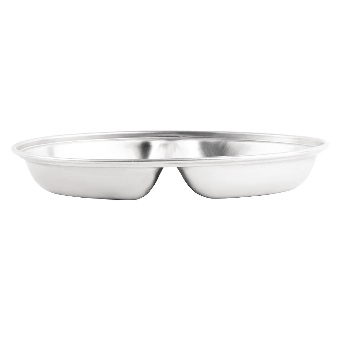 "Olympia Oval Vegetable Dish Two Compartments 200mm" - Image 3