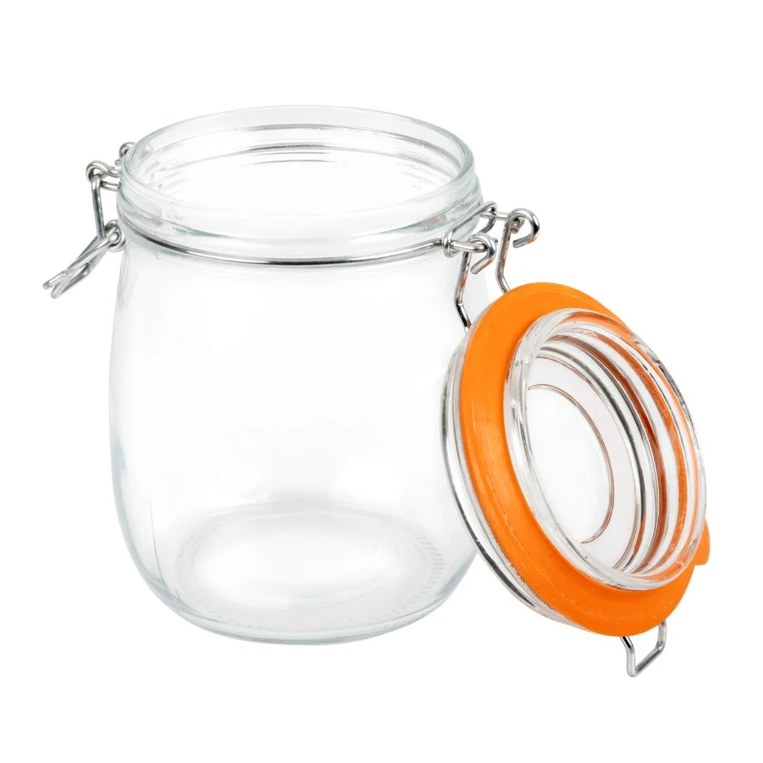 Vogue Clip Top Preserve Jar 750ml - Image 4